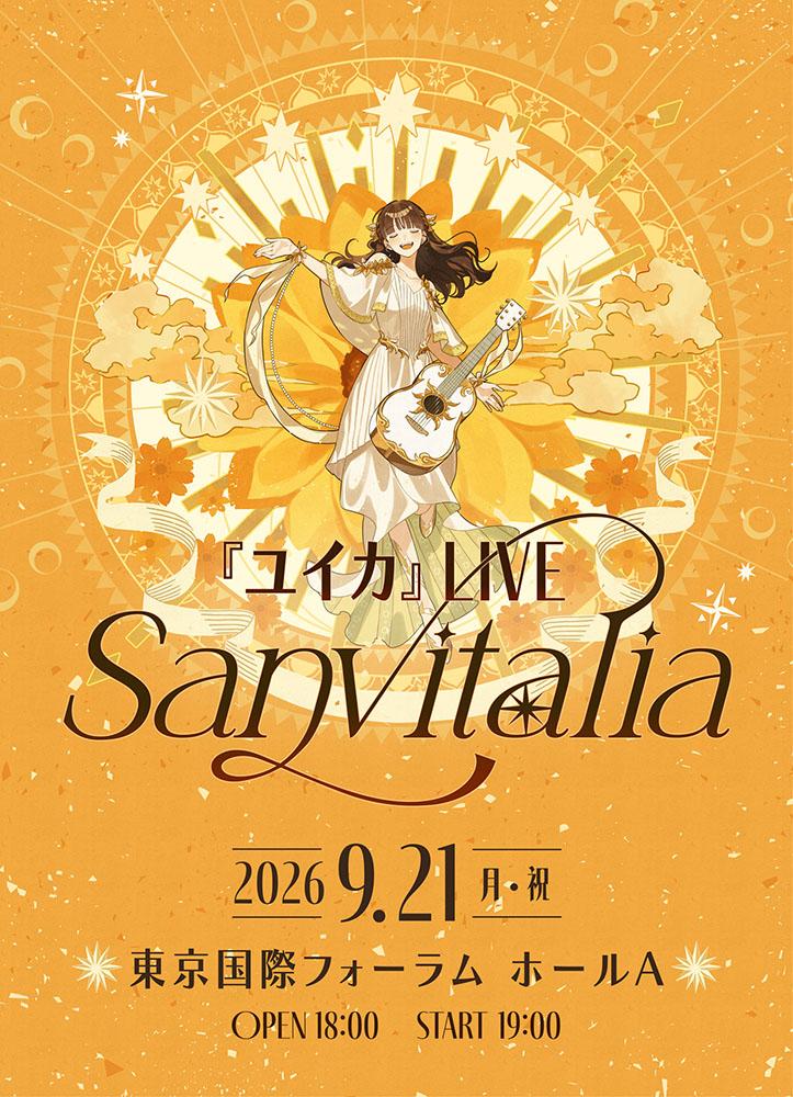 『ユイカ』LIVE「Sanvitalia」