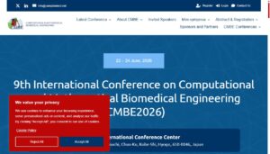 9th International Conference on Computational and Mathematical Biomedical Engineering (CMBE2026)