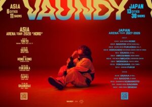 Vaundy ASIA ARENA TOUR 2026 “HORO”